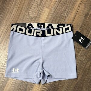 UNDER ARMUOR Women's Light Blue Athletic Shorts